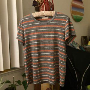 Marine Layer Crew Neck Striped Tee